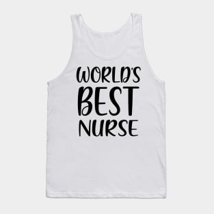 World's Best Nurse Tank Top